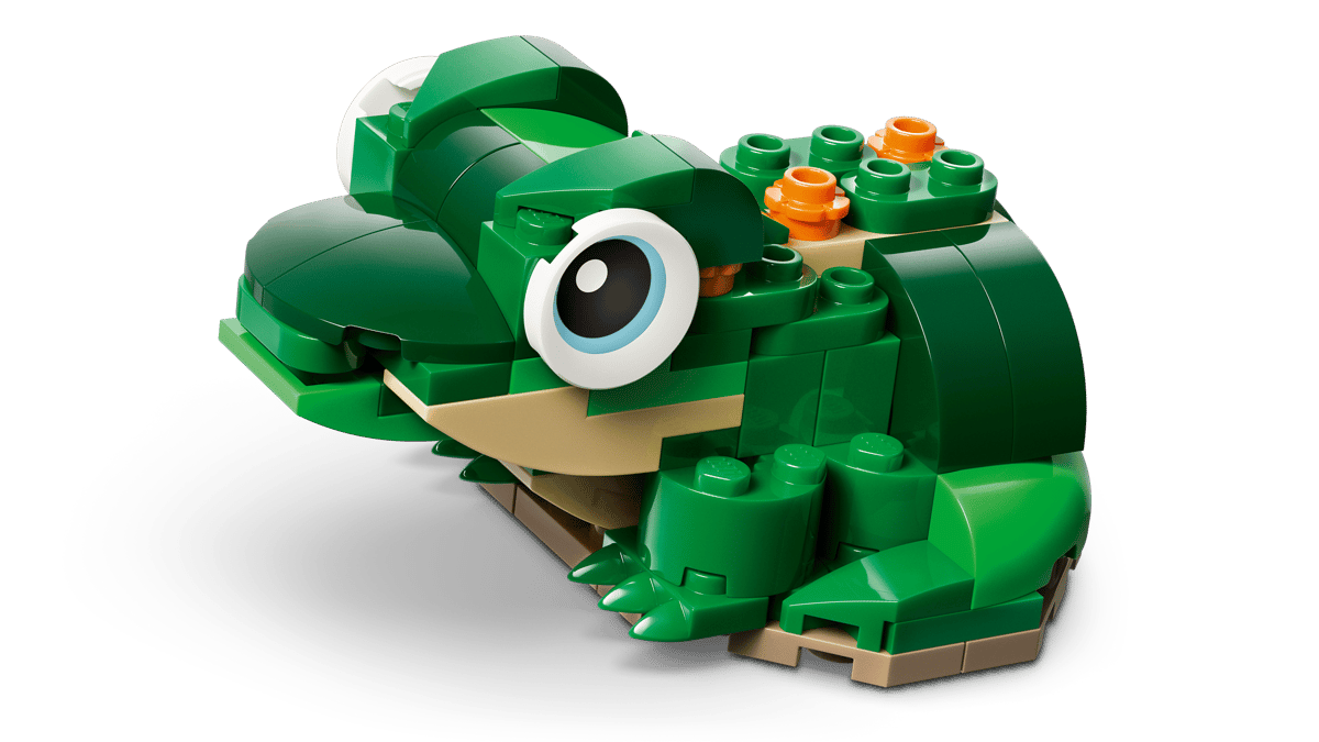 LEGO 31377 CREATOR - Tartaruga con fiore di ninfea