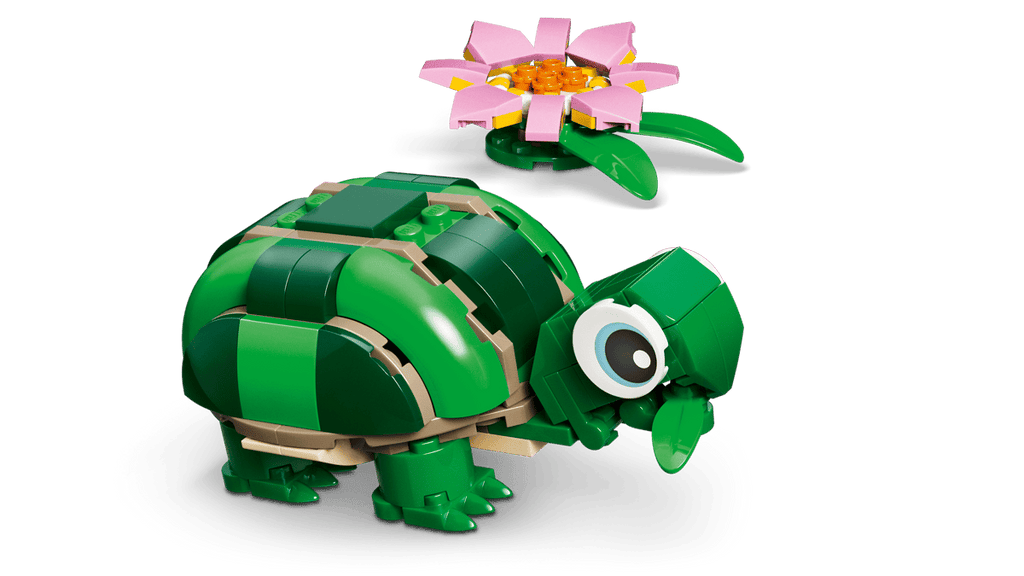 LEGO 31377 CREATOR - Tartaruga con fiore di ninfea