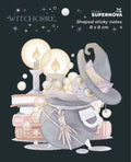 STICKY NOTES SAGOMATE - WITCHY CAT