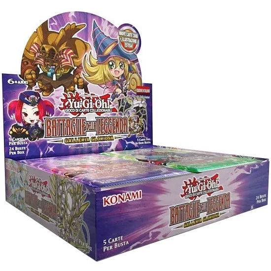 BOX YU-GI-OH! - BATTLE OF LEGEND: GLORIOUS GALLERY (24 BUSTE)