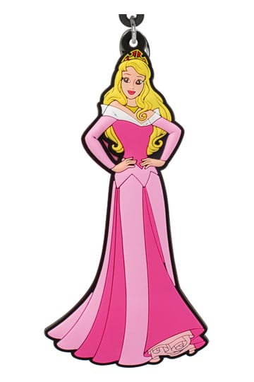 Disney Princess Soft Touch PVC Bag Clip Aurora