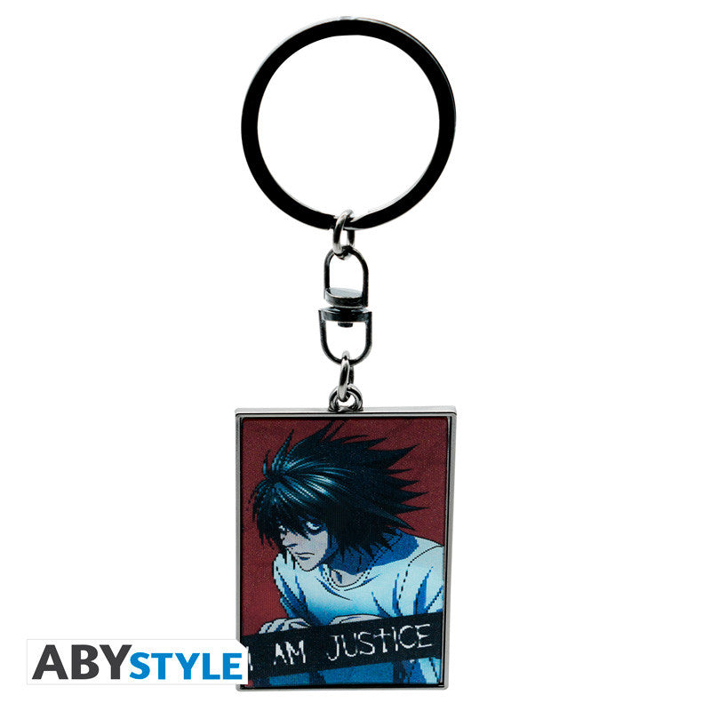 DEATH NOTE Portachiavi Lenticular Justice