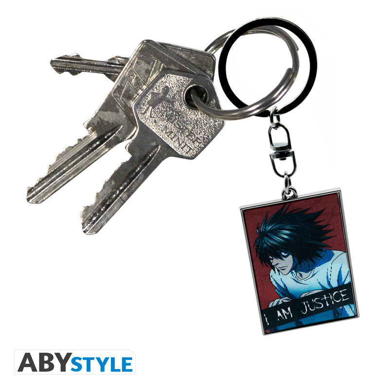 DEATH NOTE Portachiavi Lenticular Justice