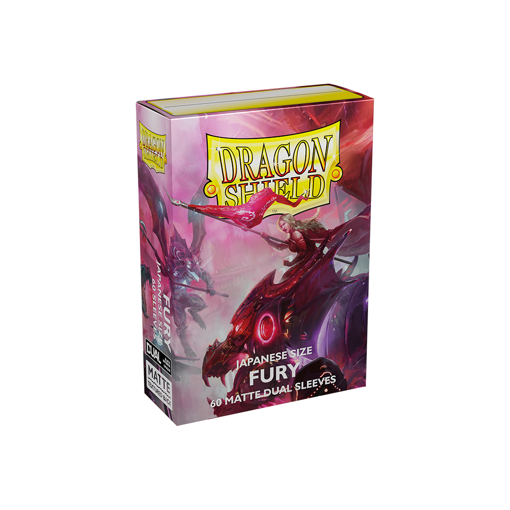 Dragon Shield Matte Dual Fury Sleeves (Japanese Size)