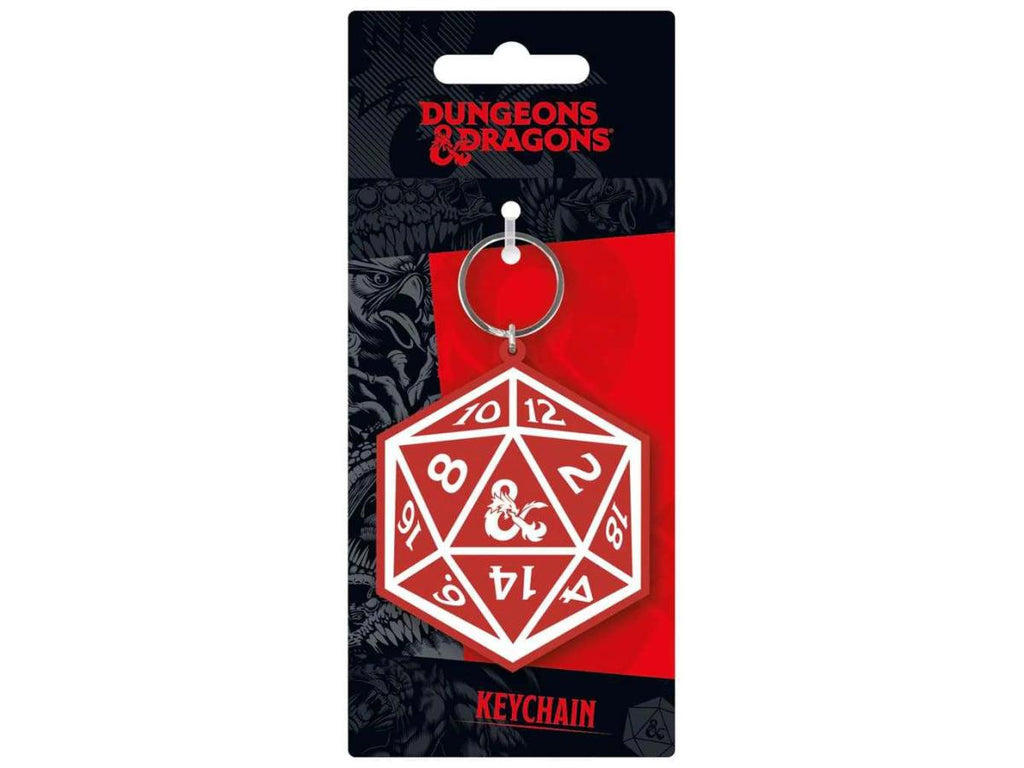 Portachiavi Dungeons & Dragons D20