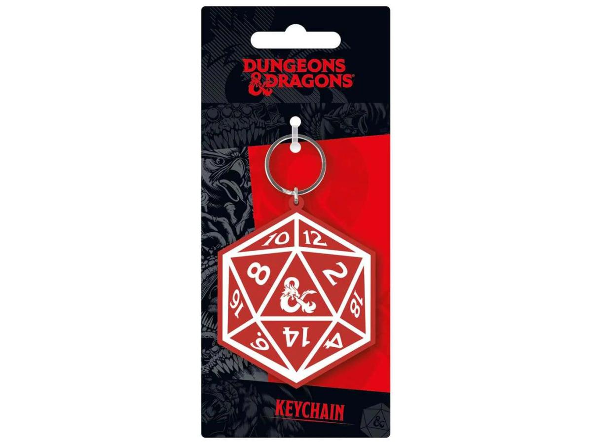 Portachiavi Dungeons & Dragons D20