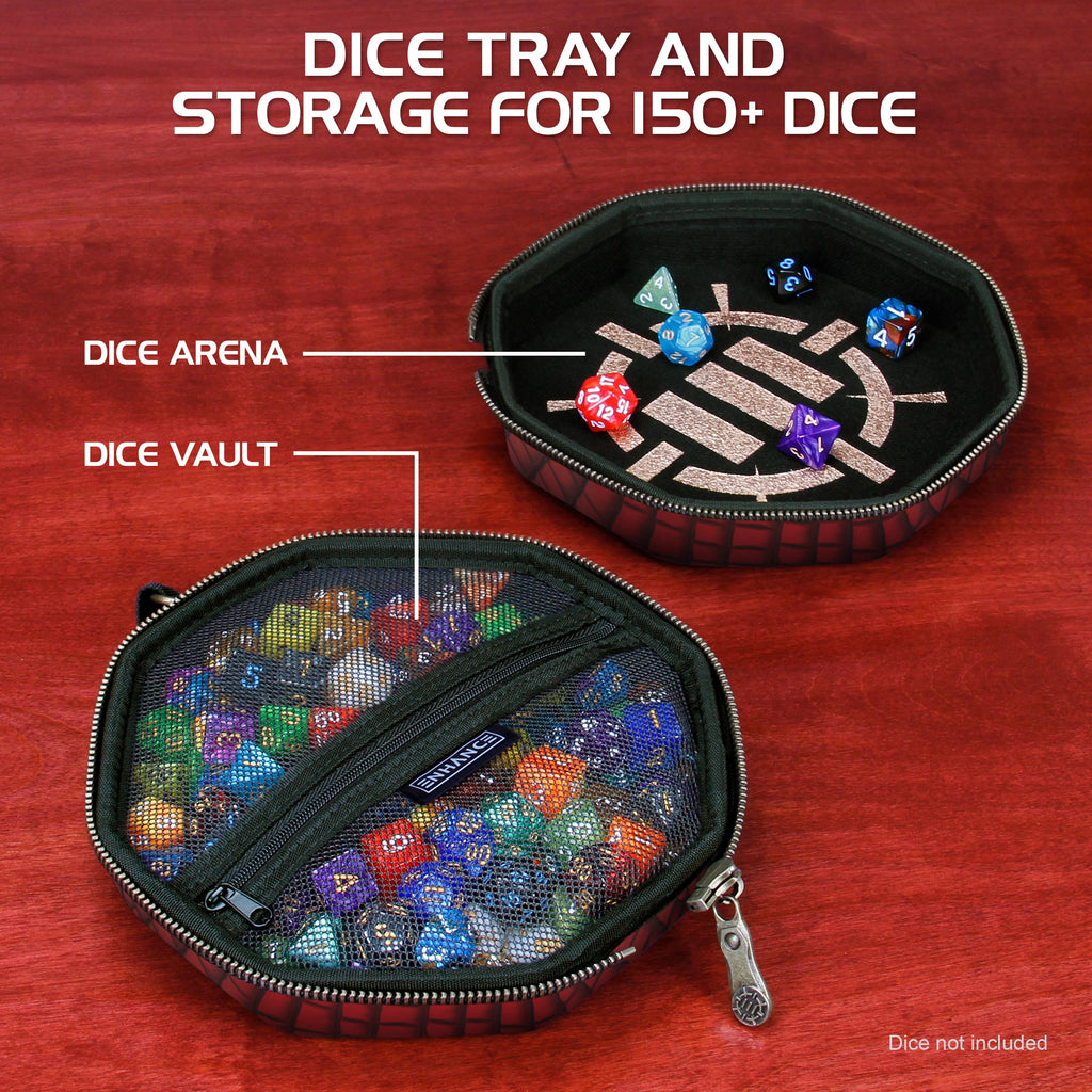 ENHANCE - Porta dadi con lancia dadi - Collector's Edition: Dragon Red