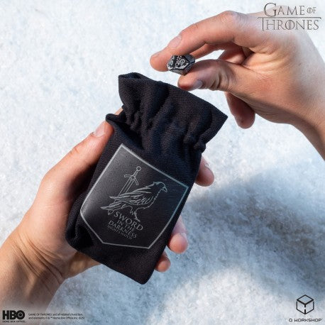 Q Workshop - Game of Thrones Night's Watch Dice Pouch