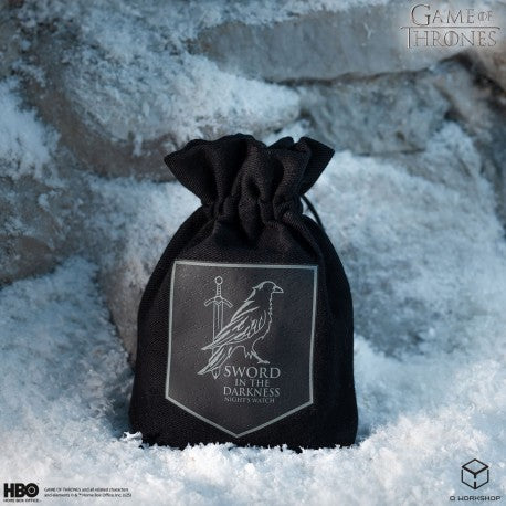 Q Workshop - Game of Thrones Night's Watch Dice Pouch