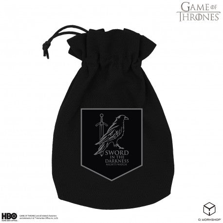 Q Workshop - Game of Thrones Night's Watch Dice Pouch