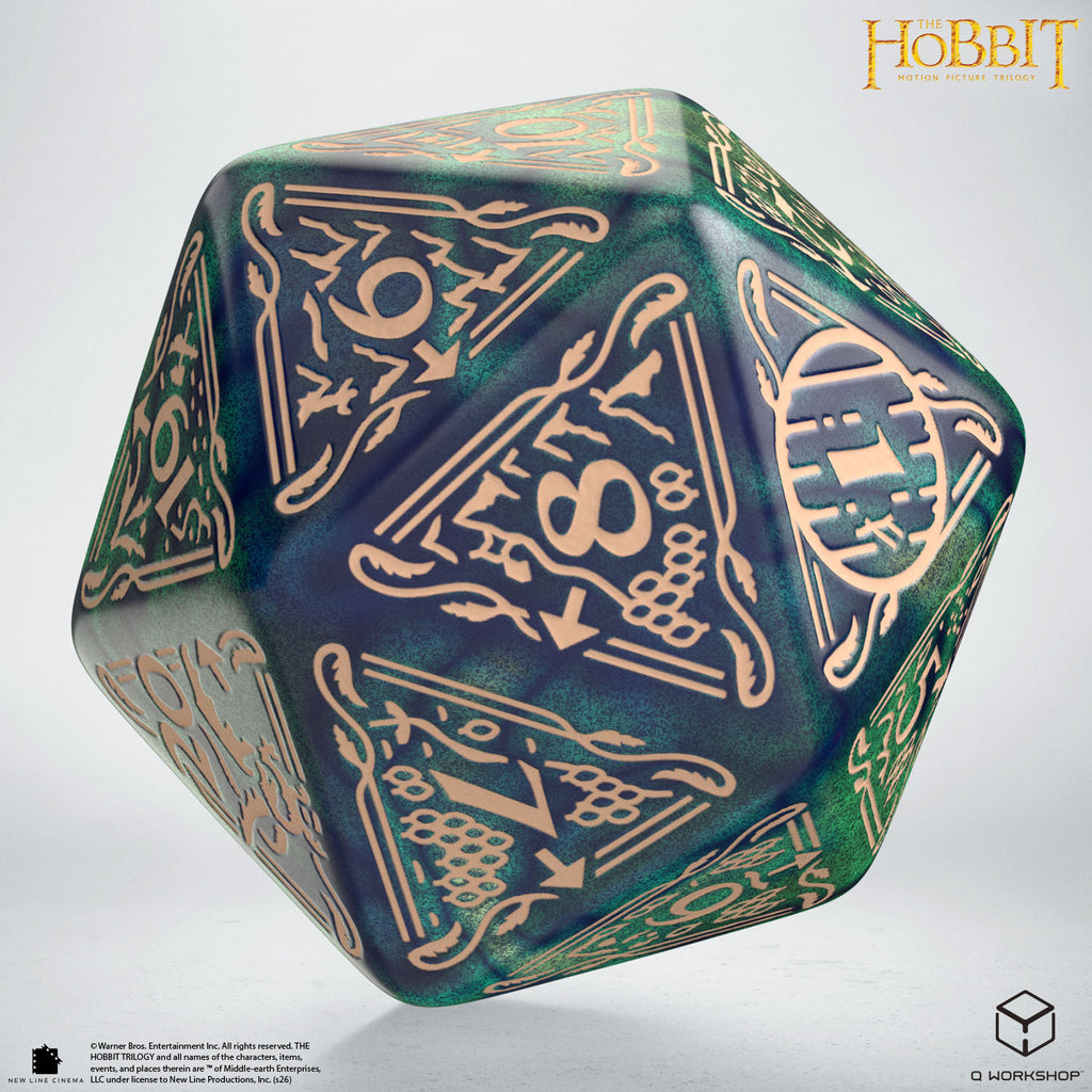 Q Workshop - The Hobbit: D20 Spindown Dado Jumbo: Tideborn