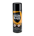 Base Chaos Black Spray Paint (400ml)