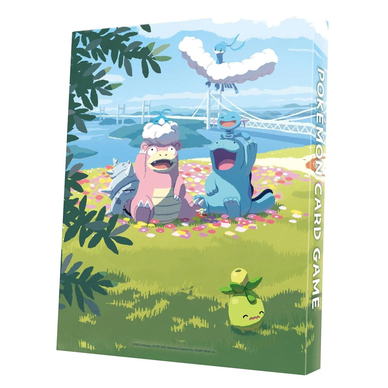 Pokémon Portfolio 4 Tasche ad Anelli Pikachu e Slowpoke - Pokémon Center Exclusive