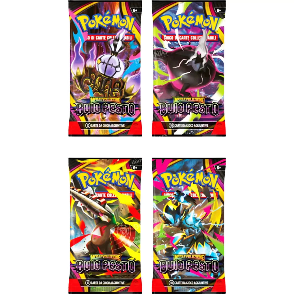 POKEMON Megaevoluzione Buio Pesto - Bustina Paper Sleeve - ITA
