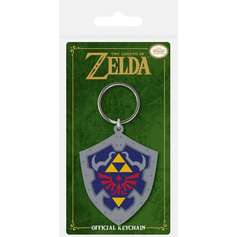 Portachiavi in gomma The Legend of Zelda Scudo