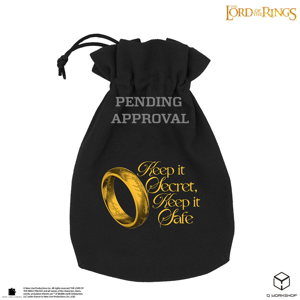 Q Workshop - Lord of the rings Dice Bag