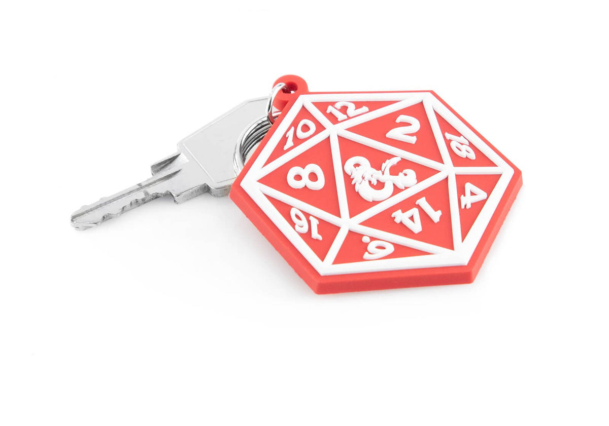 Portachiavi Dungeons & Dragons D20