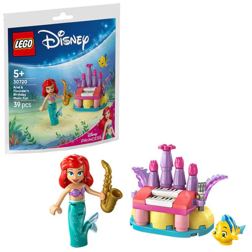 LEGO 30720 DISNEY - Divertimento musicale per il compleanno di Ariel e Flounder