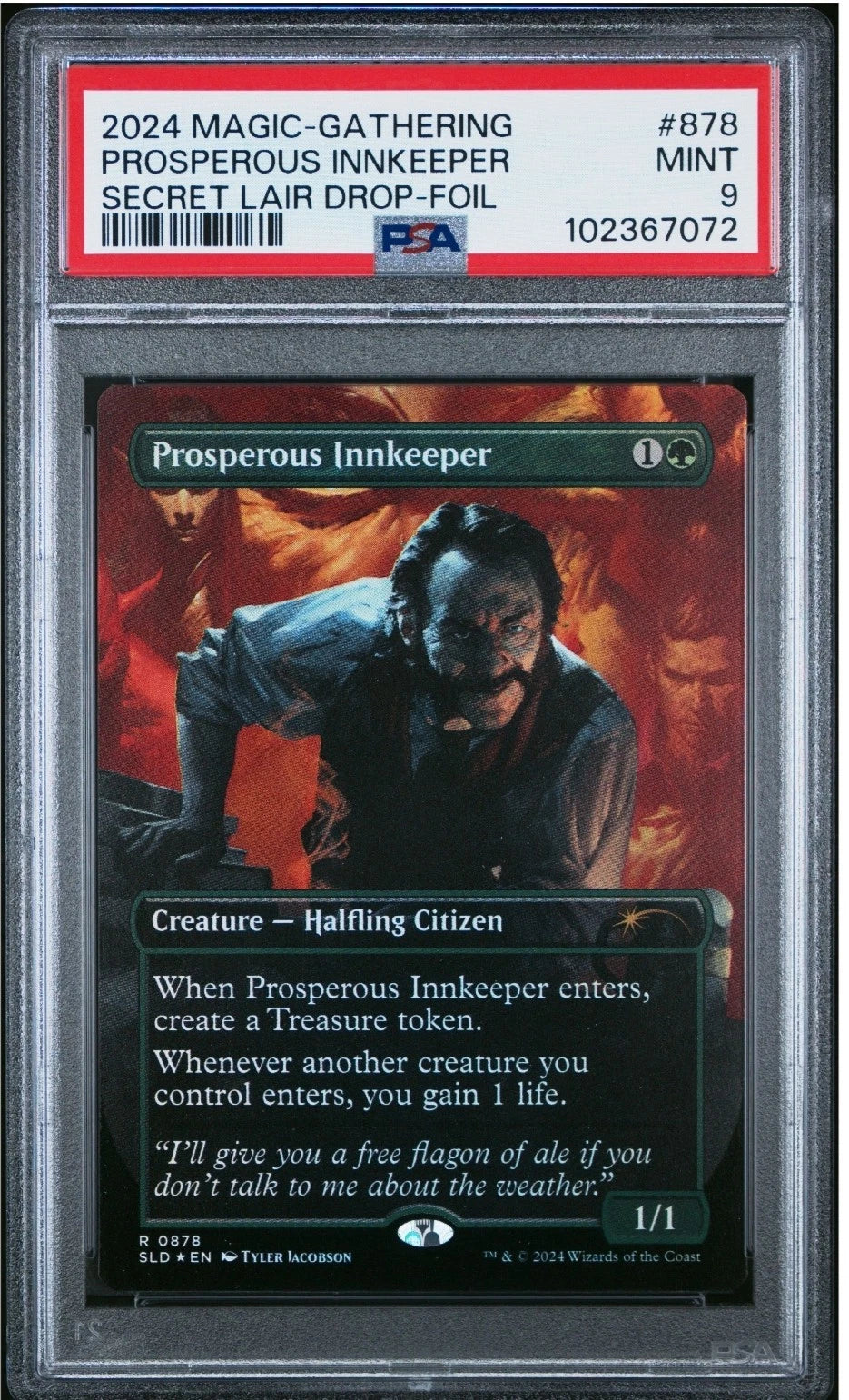 2024 MAGIC THE GATHERING SECRET LAIR DROP #0878 PROSPEROUS INNKEEPER