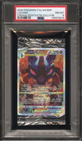 POKEMON ITALIAN BSP LUCARIO CROWN ZENITH ETB-CELLO PK. #SWSH291 PSA8
