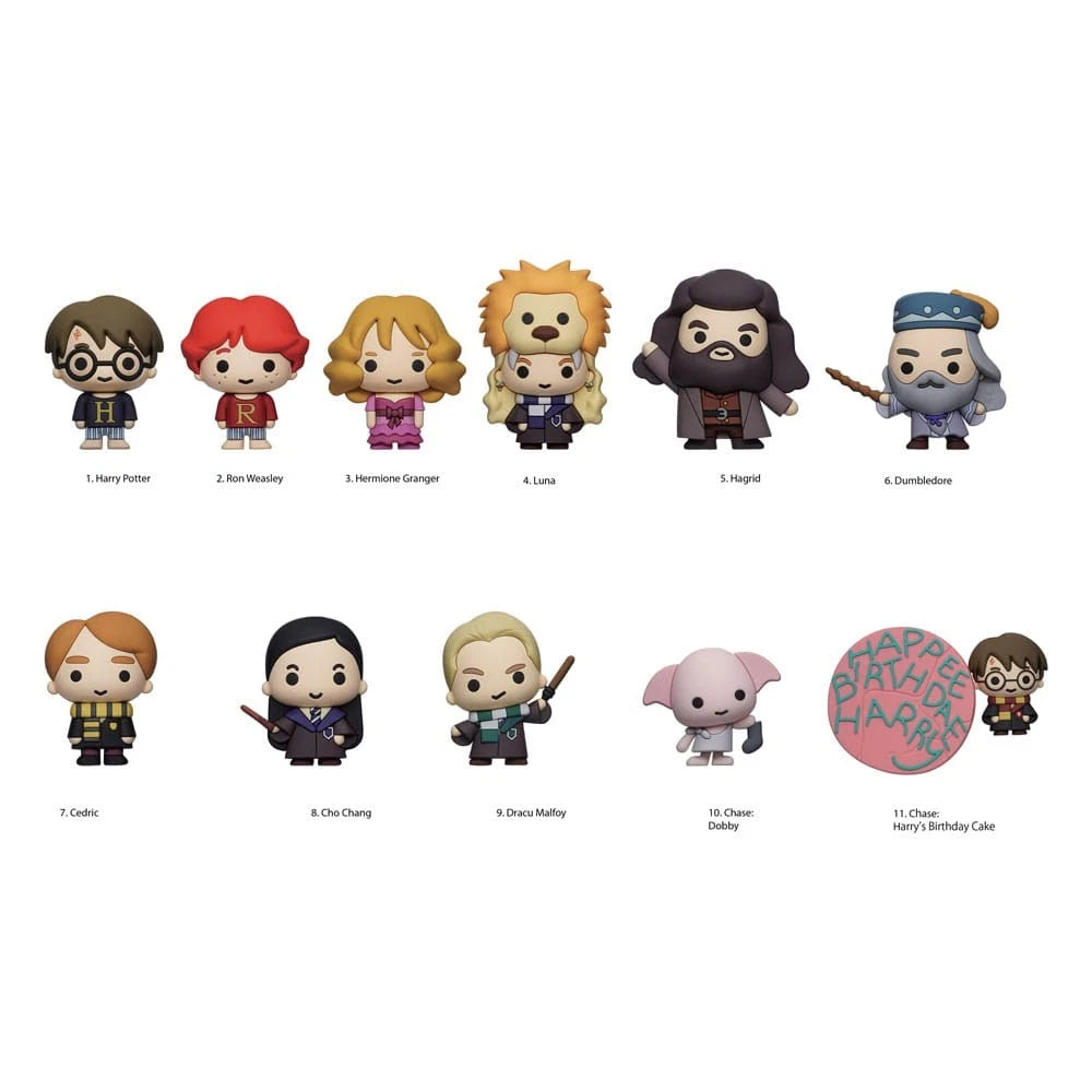 Harry Potter 3D PVC Bag Clips Series 12