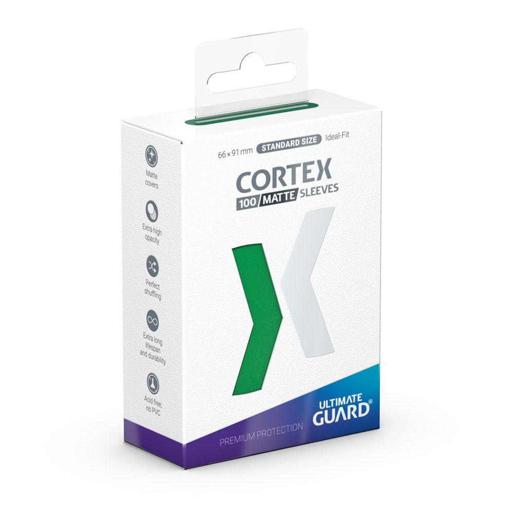 Ultimate Guard Cortex Sleeves Standard Size (100) - Green