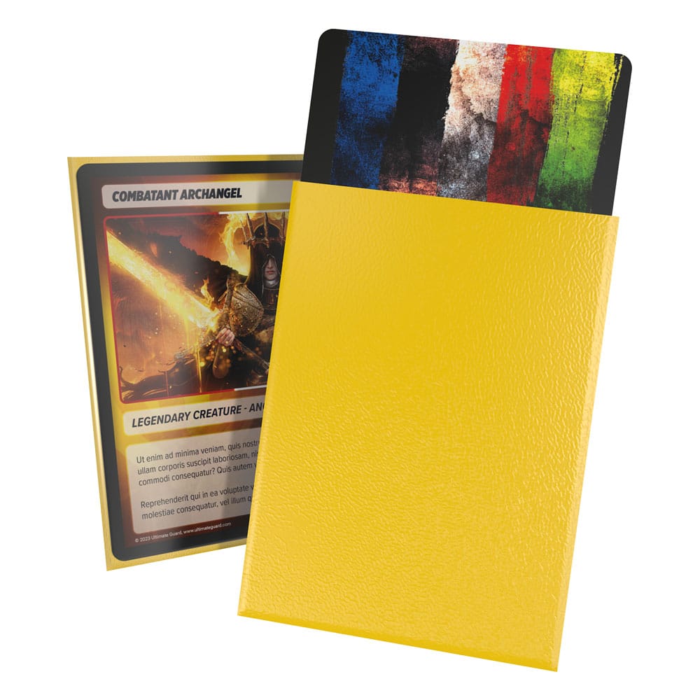Ultimate Guard Cortex Sleeves Matte Standard Size (100) - Yellow – foto 2